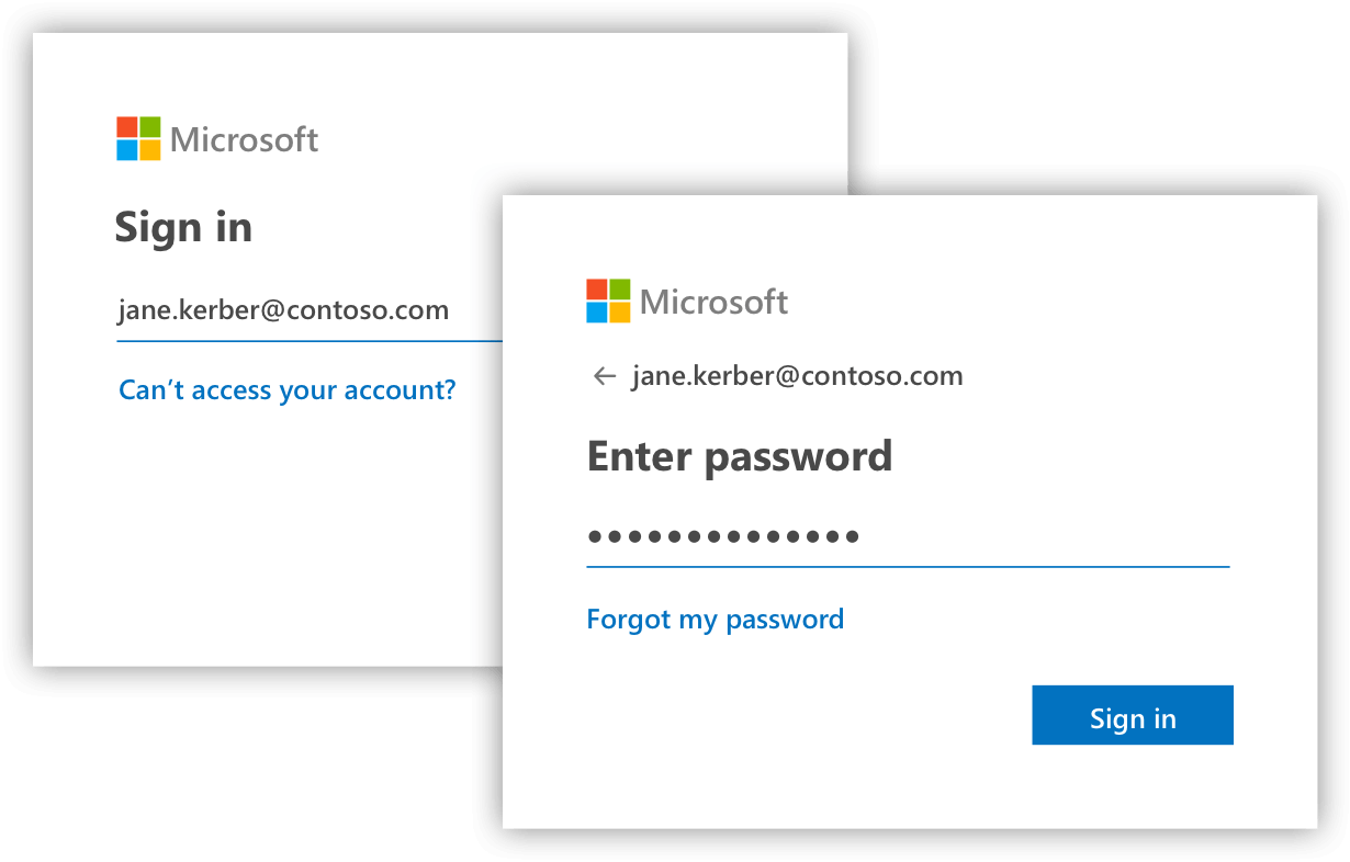 Project Central features - Office 365 sign in