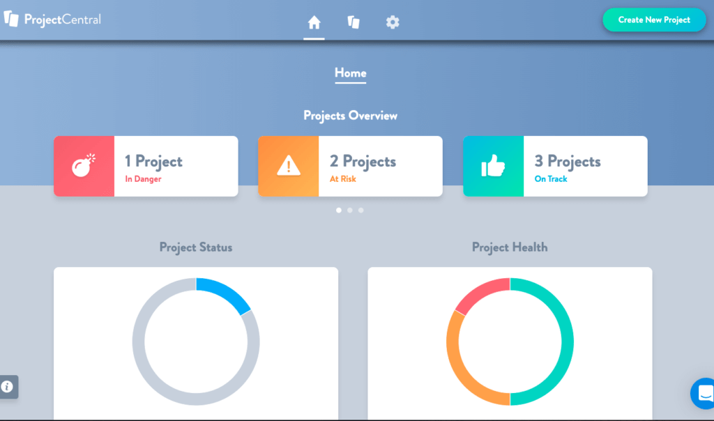 Project Central Dashboard